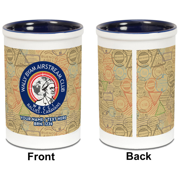 Wally Byam Airstream Club logo Pencil Holder - Blue - approval