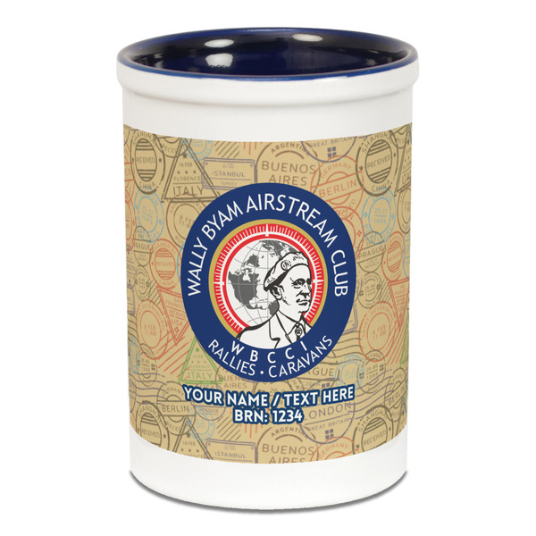 Wally Byam Airstream Club logo Pencil Holder - Blue