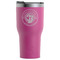 Wally Byam Airstream Club logo RTIC Tumbler - Magenta - Laser Engraved - Single-Sided