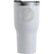 Wally Byam Airstream Club logo RTIC Tumbler - White - Laser Engraved - Single-Sided
