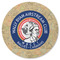 Wally Byam Airstream Club logo Round Rubber Backed Coaster - Single