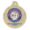 Wally Byam Airstream Club logo Round Pet ID Tag