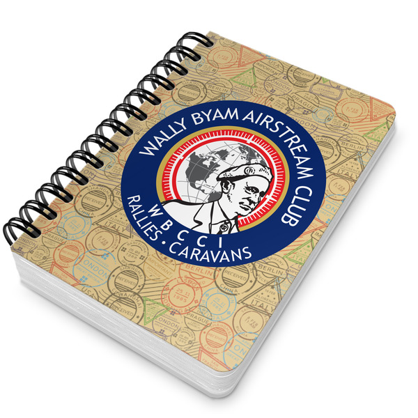Wally Byam Airstream Club logo Spiral Journal 5 x 7 - Main