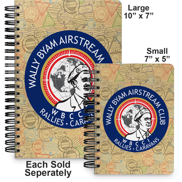Wally Byam Airstream Club logo Spiral Journal - Comparison