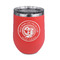 Wally Byam Airstream Club logo Stemless Stainless Steel Wine Tumbler - Coral - Double-Sided