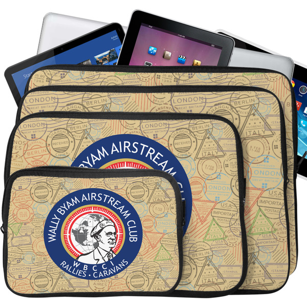 Wally Byam Airstream Club logo Tablet & Laptop Case Sizes