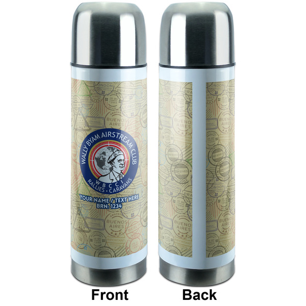 Wally Byam Airstream Club logo Thermos - Apvl
