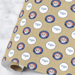 Wally Byam Airstream Club logo Wrapping Paper Roll - Large - Satin
