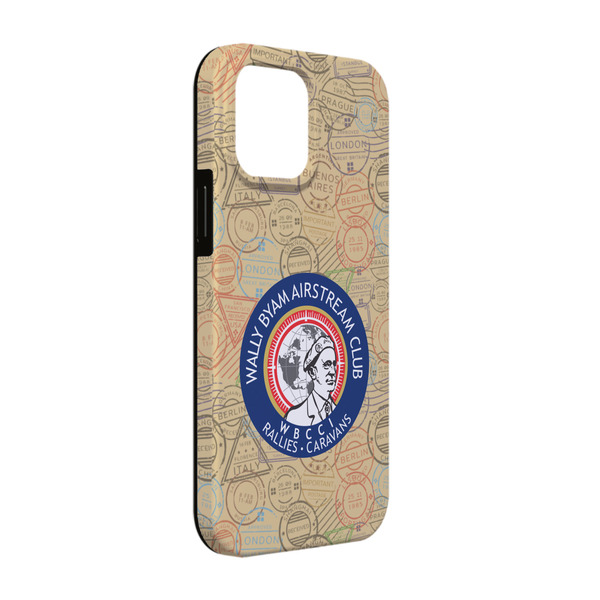 Custom Wally Byam Airstream Club logo iPhone Case - Rubber Lined - iPhone 13 Pro