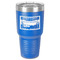 Silver in the Sierra '24 Rally 30 oz Stainless Steel Tumbler - Royal Blue - Single-Sided