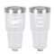 Silver in the Sierra '24 Rally 30 oz Stainless Steel Tumbler - White - Double-Sided