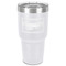 Silver in the Sierra '24 Rally 30 oz Stainless Steel Tumbler - White - Single-Sided