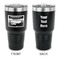 Silver in the Sierra '24 Rally 30 oz Stainless Steel Tumbler - Black - Double-Sided