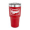 Silver in the Sierra '24 Rally 30 oz Stainless Steel Tumbler - Red - Single-Sided