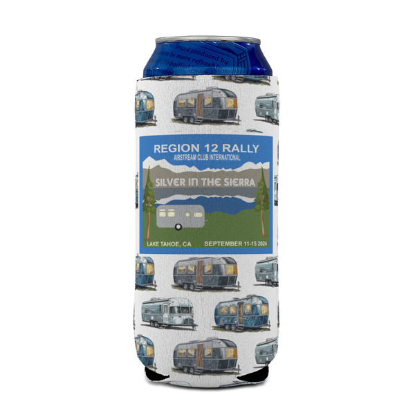Silver in the Sierra '24 Rally Can Cooler - 16oz - Front on Can