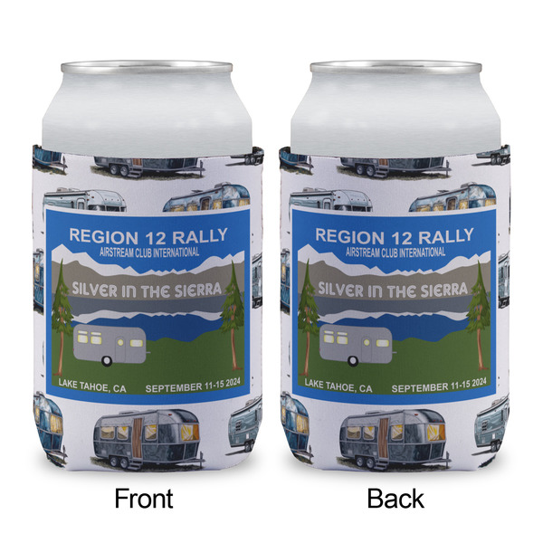 Silver in the Sierra '24 Rally Can Cooler - Standard 12oz - Front & Back