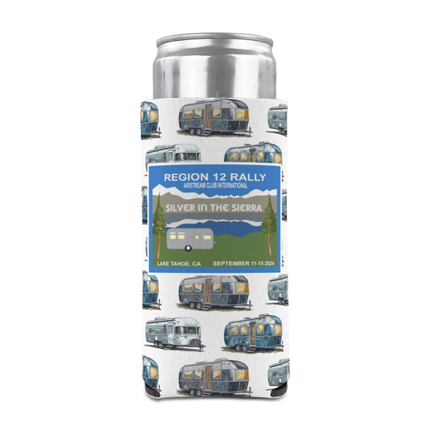 Silver in the Sierra '24 Rally Can Cooler - Tall 12oz - Front on Can