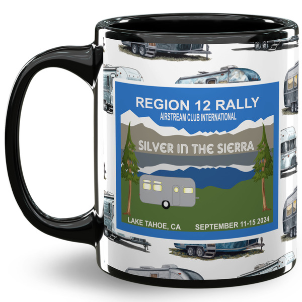 Custom Silver in the Sierra '24 Rally 11 oz Coffee Mug - Black