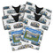 Silver in the Sierra '24 Rally Jersey Bottle Coolers - Set of 4