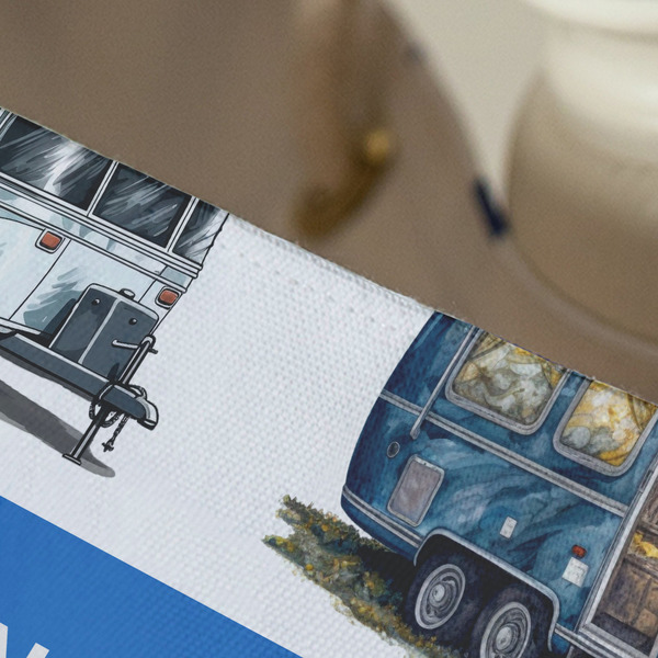 Silver in the Sierra '24 Rally Large Rope Tote - Close Up View