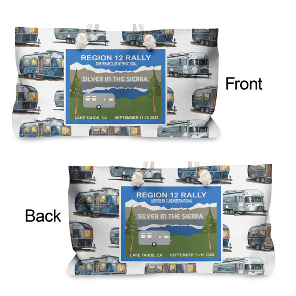 Silver in the Sierra '24 Rally Large Rope Tote - From & Back View