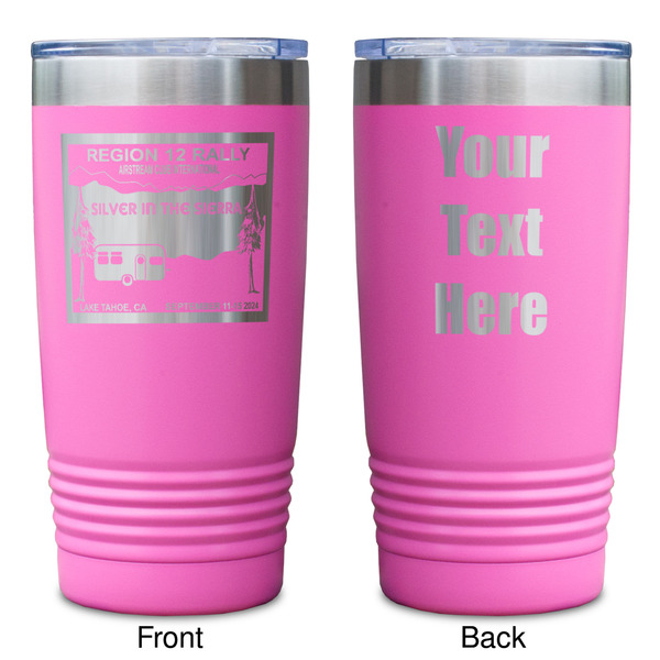 Silver in the Sierra '24 Rally Pink Polar Camel Tumbler - 20oz - Double Sided - Approval