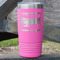 Silver in the Sierra '24 Rally 20 oz Stainless Steel Tumbler - Pink - Single-Sided