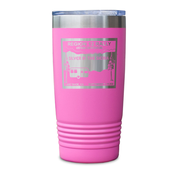 Silver in the Sierra '24 Rally Pink Polar Camel Tumbler - 20oz - Single Sided - Approval