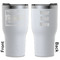 Silver in the Sierra '24 Rally RTIC Tumbler - White - Laser Engraved - Double-Sided