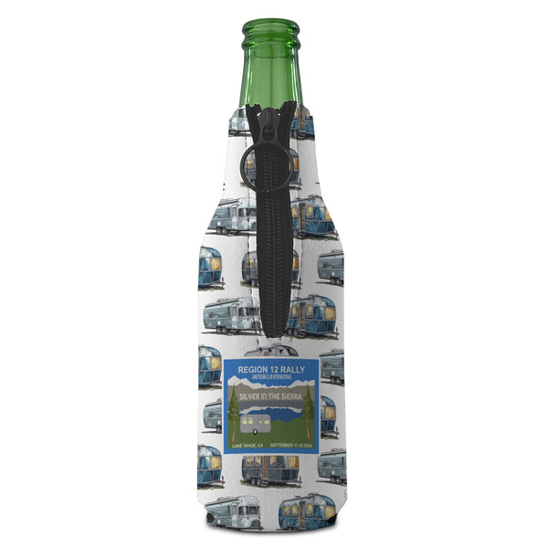 Silver in the Sierra '24 Rally Zipper Bottle Cooler - BACK (bottle)