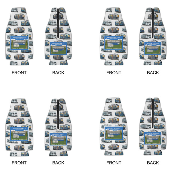 Silver in the Sierra '24 Rally Zipper Bottle Cooler - Set of 4 - Approval