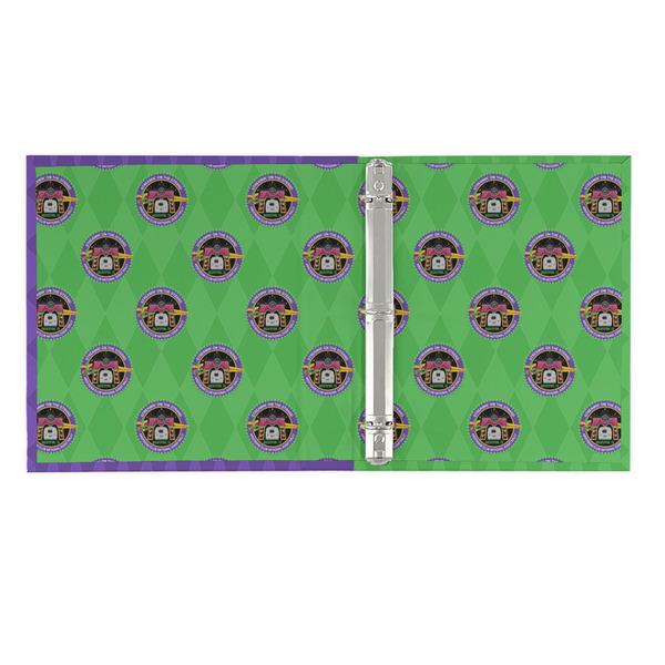 Streamin' on the Strand 3 Ring Binders - Full Wrap - 1" - Open Inside