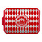 Streamin' on the Strand Aluminum Baking Pan with Red Lid