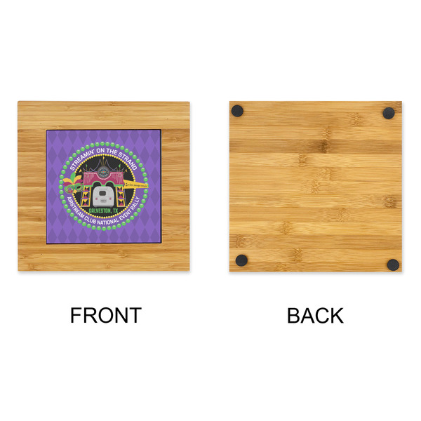Streamin' on the Strand Bamboo Trivet with 6" Tile - APPROVAL