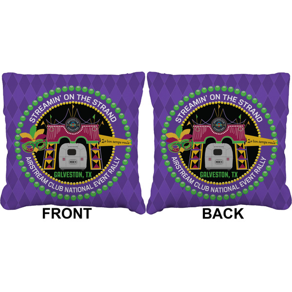 Streamin' on the Strand Burlap Pillow Approval