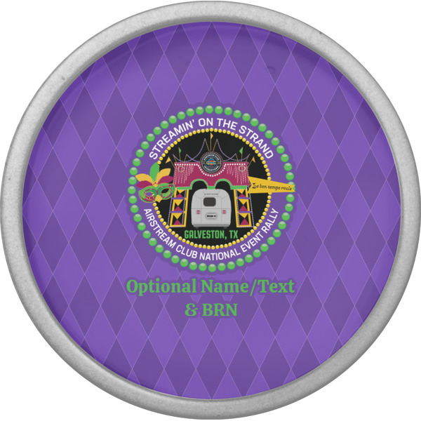 Streamin' on the Strand Cabinet Knob - Nickel - Front