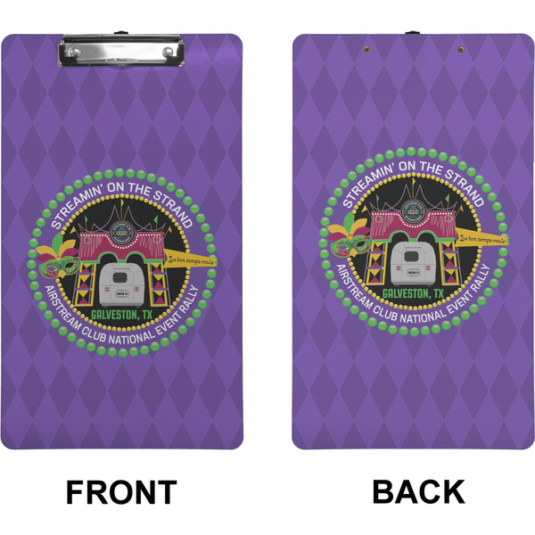 Streamin' on the Strand Clipboard (Legal) (Front + Back)