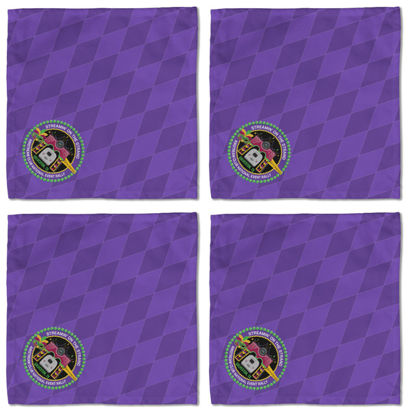 Streamin' on the Strand Cloth Napkins - Personalized Lunch (APPROVAL) Set of 4