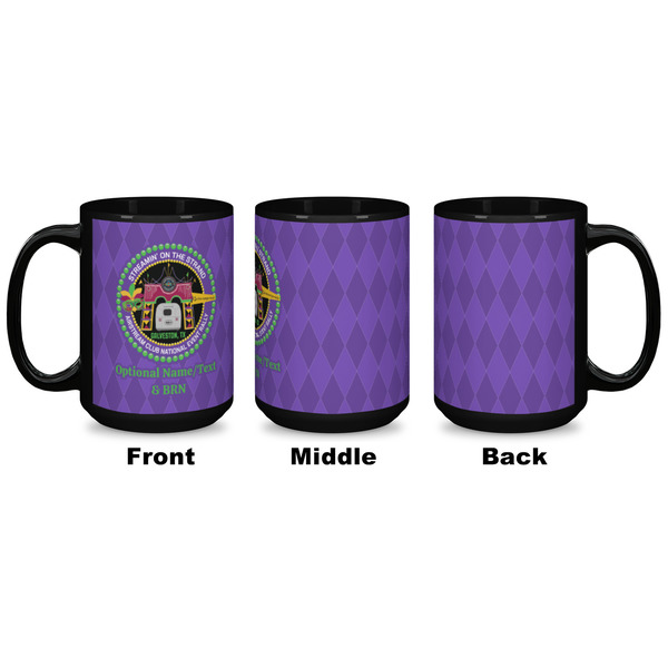 Streamin' on the Strand Coffee Mug - 15 oz - Black APPROVAL