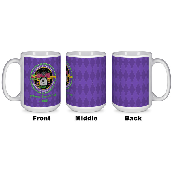 Streamin' on the Strand Coffee Mug - 15 oz - White APPROVAL