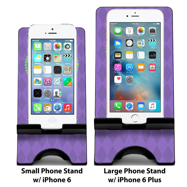 Streamin' on the Strand Compare Phone Stand Sizes - with iPhones