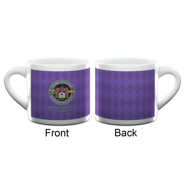 Streamin' on the Strand Double Shot Espresso Cup - Single - Front & Back