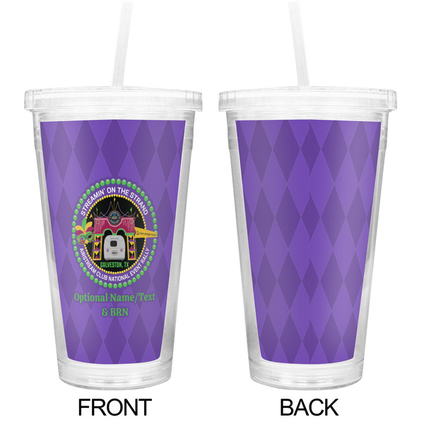 Streamin' on the Strand Double Wall Tumbler with Straw - Approval