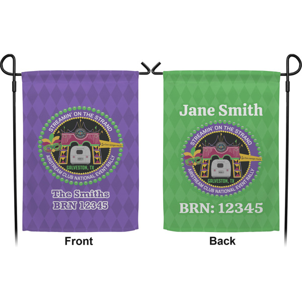 Streamin' on the Strand Garden Flag - Double Sided Front and Back