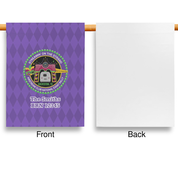 Streamin' on the Strand Garden Flags - Large - Single Sided - APPROVAL