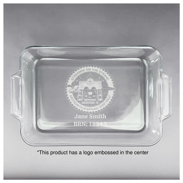 Streamin' on the Strand Glass Baking Dish - 13"x9" - Approval