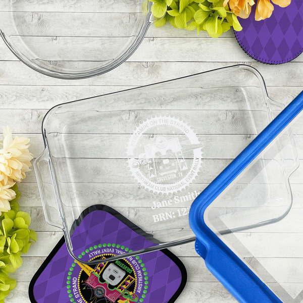 Streamin' on the Strand Glass Baking Dish - 13"x9" - Lifestyle