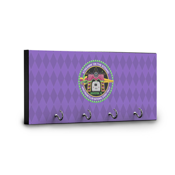 Streamin' on the Strand Key Hanger - Front View with Hooks