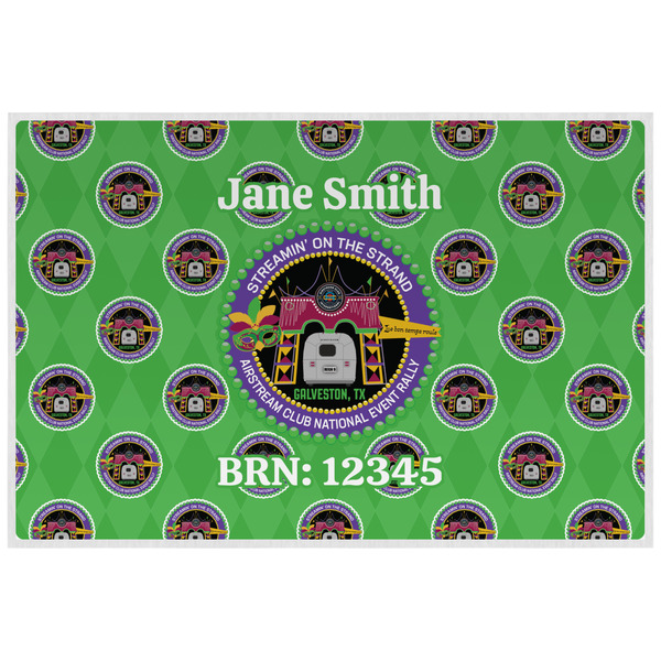 Streamin' on the Strand Laminated Placemat - Back