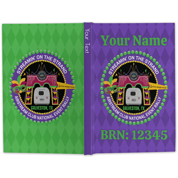 Streamin' on the Strand Large Hard Cover Journal - Apvl